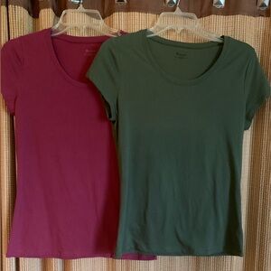 Women's Green and Berry T-Shirts